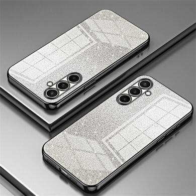 Защитный чехол Deexe Sparkles Cover для Samsung Galaxy S26 - Black