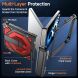 Защитный чехол Deexe Tank Stand для Samsung Galaxy Flip 8 - Orange. Фото 5 из 9