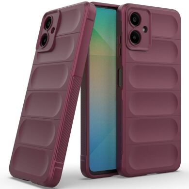 Защитный чехол Deexe Terra Case для Samsung Galaxy A06 (A065) - Wine Red