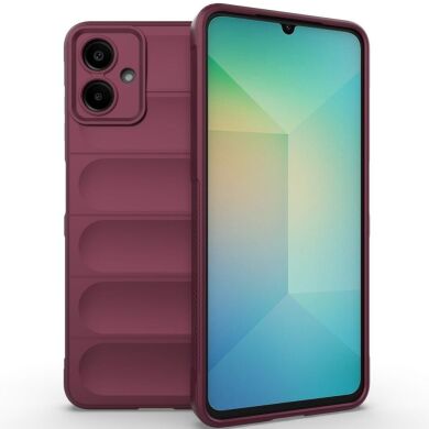 Защитный чехол Deexe Terra Case для Samsung Galaxy A06 (A065) - Wine Red