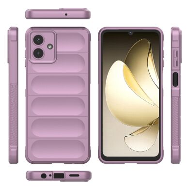 Защитный чехол Deexe Terra Case для Samsung Galaxy A07 (A075) - Light Purple