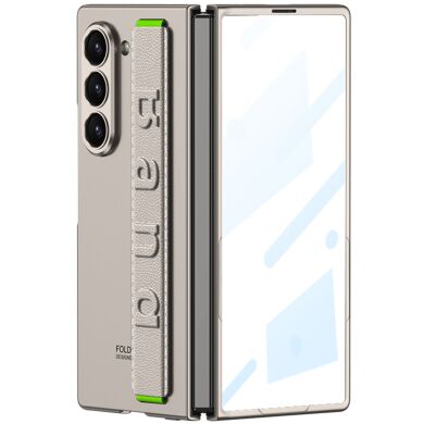 Защитный чехол GKK Band Strap для Samsung Galaxy Fold 7 - Titanium Grey
