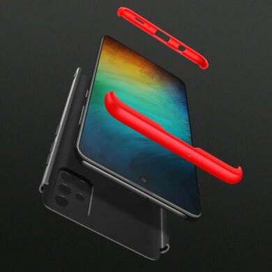 Защитный чехол GKK Double Dip Case для Samsung Galaxy A71 (A715) - Red / Black