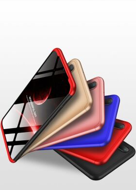 Защитный чехол GKK Double Dip Case для Samsung Galaxy M20 (M205) - Black Red