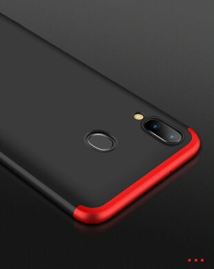 Защитный чехол GKK Double Dip Case для Samsung Galaxy M20 (M205) - Black Red