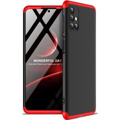 Защитный чехол GKK Double Dip Case для Samsung Galaxy M31s (M317) - Black / Red