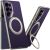 Защитный чехол GKK Leather MagSafe для Samsung Galaxy S26 Ultra (S948) - Purple