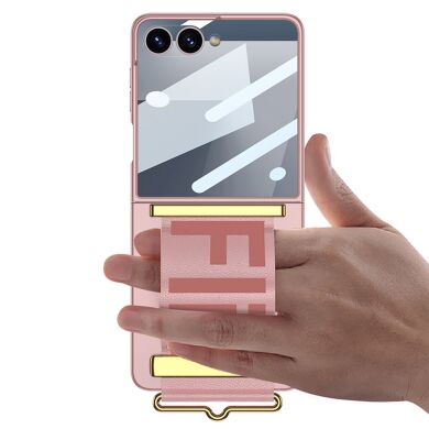 Защитный чехол GKK Strap Cover для Samsung Galaxy Flip 7 - Pink