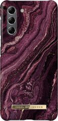 Защитный чехол iDeal Of Sweden Printed Case для Samsung Galaxy S21 (G991) IDFCAW20-S21-232 - Golden Plum