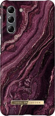 Защитный чехол iDeal Of Sweden Printed Case для Samsung Galaxy S21 (G991) IDFCAW20-S21-232 - Golden Plum