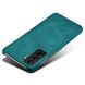 Защитный чехол KSQ Leather Cover для Samsung Galaxy S22 Plus - Green. Фото 3 из 4