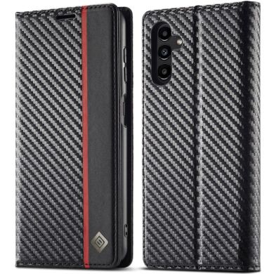 Захисний чохол LC.IMEEKE Carbon Fiber для Samsung Galaxy A56 (A566) - Vertical Stripe