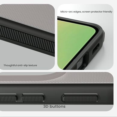 Захисний чохол NILLKIN Super Frosted Shield Pro Magnetic для Samsung Galaxy A57 (A576) - Transparent Black