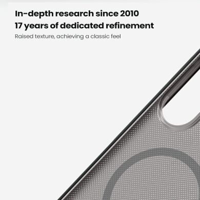 Захисний чохол NILLKIN Super Frosted Shield Pro Magnetic для Samsung Galaxy A57 (A576) - Transparent Black