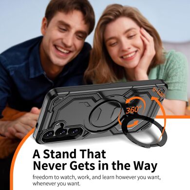 Захисний чохол Reframe Hybrid Magnetic для Samsung Galaxy S24 FE (S721) - Black