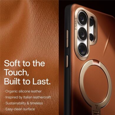 Защитный чехол TORRAS Ostand Q3 VegSkin (with MagSafe) для Samsung Galaxy S26 Ultra - Black