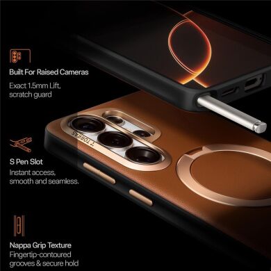 Защитный чехол TORRAS Ostand Q3 VegSkin (with MagSafe) для Samsung Galaxy S26 Ultra - Black