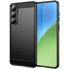 Захисний чохол UniCase Carbon для Samsung Galaxy S26 Plus - Black