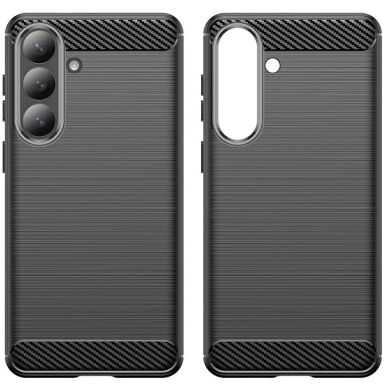 Захисний чохол UniCase Carbon для Samsung Galaxy S26 Plus - Black