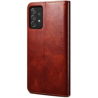 Защитный чехол UniCase Leather Wallet для Samsung Galaxy A73 (A736) - Brown