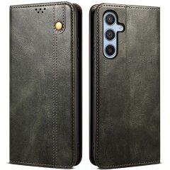 Защитный чехол UniCase Leather Wallet для Samsung Galaxy M15 (M156) - Green