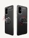 Защитный чехол UniCase Magnetic Ring для Samsung Galaxy A41 (A415) - Black / Red. Фото 5 из 9