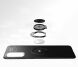 Захисний чохол UniCase Magnetic Ring для Samsung Galaxy A41 (A415) - Black / Rose Gold