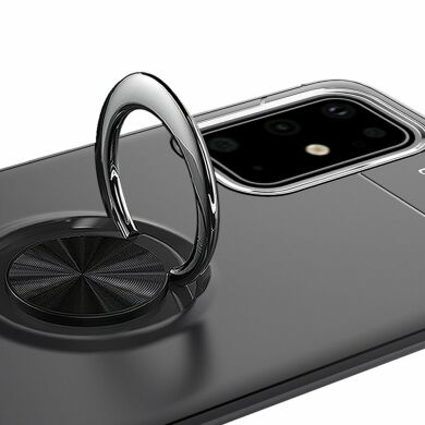 Защитный чехол UniCase Magnetic Ring для Samsung Galaxy A41 (A415) - All Black