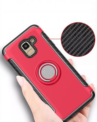 Защитный чехол UniCase Mysterious Cover для Samsung Galaxy J6 2018 (J600) - Red
