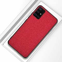 Захисний чохол UniCase Texture Style для Samsung Galaxy A51 (А515) - Red