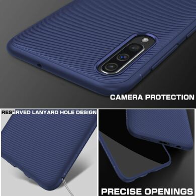 Защитный чехол UniCase Twill Soft для Samsung Galaxy A50 (A505) / A30s (A307) / A50s (A507) - Blue