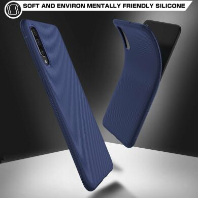 Защитный чехол UniCase Twill Soft для Samsung Galaxy A50 (A505) / A30s (A307) / A50s (A507) - Blue