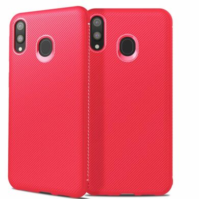 Захисний чохол UniCase Twill Soft для Samsung Galaxy M20 - Red