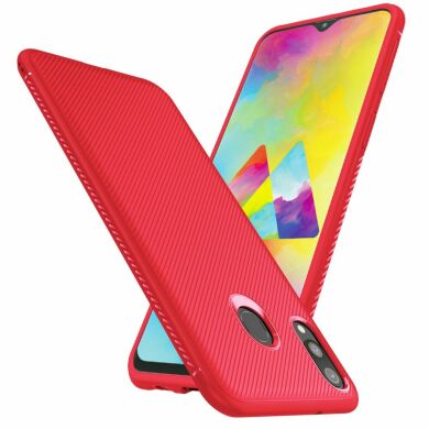Захисний чохол UniCase Twill Soft для Samsung Galaxy M20 - Red