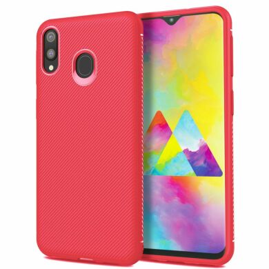 Захисний чохол UniCase Twill Soft для Samsung Galaxy M20 - Red