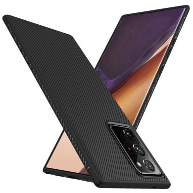 Захисний чохол UniCase Twill Soft для Samsung Galaxy Note 20 Ultra (N985) - Black