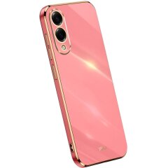 Защитный чехол XINLI Porcelain Design для Samsung Galaxy S25 Edge (S937) - Red