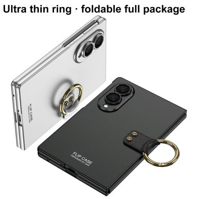 Захисний комплект GKK Ring Holder для Samsung Galaxy Fold 8 - Silver