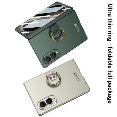 Захисний комплект GKK Ring Holder для Samsung Galaxy Fold 8 - Silver