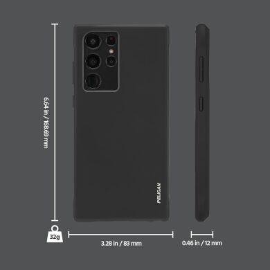Защитный чехол Pelican Ranger для Samsung Galaxy S22 Ultra (S908) - Black