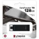 Флеш-накопичувач Kingston DT 70 128GB Type-C (DT70/128GB) - Black