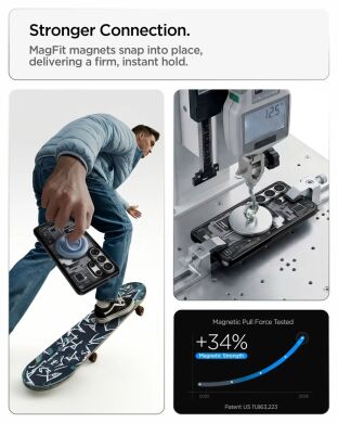 Защитный чехол Spigen Ultra Hybrid Zero One (MagFit) для Samsung Galaxy S26 Ultra (S948) ACS10683 - One White