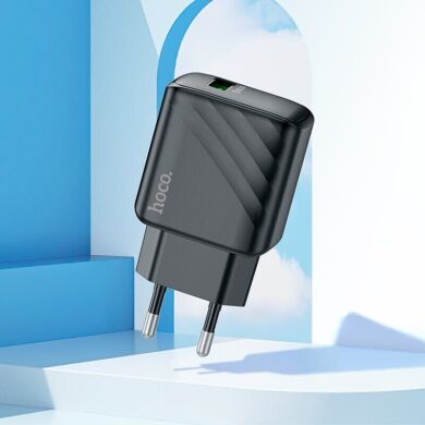 Сетевое зарядное устройство Hoco CS21A QC3.0 (18W) - Black