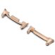 Переходник для ремешка на 22мм Deexe Band Connector для Samsung Galaxy Watch 8 (40/44mm) - Rose Gold. Фото 1 из 3