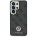 Чехол с ремешком Guess 4G Big Rhinestone Triangle Strap MagSafe для Samsung Galaxy S26 Ultra (S948) GUHMS26LP4G4DCSK - Black. Фото 2 из 7