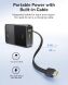 Зовнішній акумулятор Baseus EnerFill FC51 Bipow2 Pro 22.5W (20000mAh) + кабель Type-C (E0027701) - Black