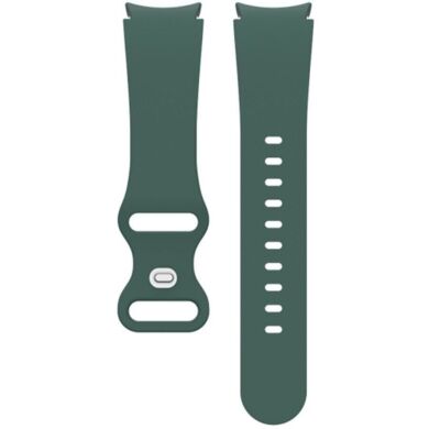 Ремешок Deexe Color Strap для часов с шириной крепления 20мм - Blackish Green