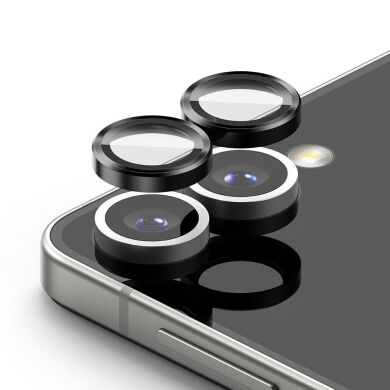 Комплект защитных стекол Ringke Camera Lens Frame Glass для Samsung Galaxy Flip 7 (8800293855927) - Black