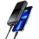 Зовнішній акумулятор Usams US-CD177 PB58 Dual QC + PD Digital Display 22.5W (20000mAh) - Black