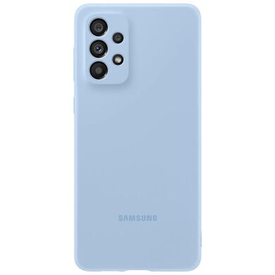 Защитный чехол Silicone Cover для Samsung Galaxy A73 (A736) EF-PA736TLEGRU - Artic Blue